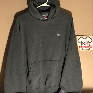 Champion Authentic Hoodie - L